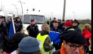 Beauvais.  Les manifestants ont tenté de bloquer l'aéroport