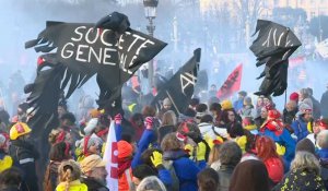 Retraites: fin de la manifestation à Paris
