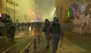 Liban: heurts entre manifestants et forces de sécurité dans le centre de Beyrouth
