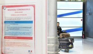 Coronavirus: les passagers du dernier vol Wuhan-Paris décrivent "une ville morte"