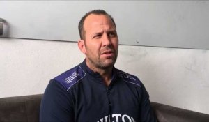 Rugby : interview de David Aucagne avant le match Rouen - Béziers