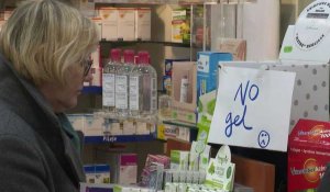 Coronavirus: pénurie de gel désinfectant dans les pharmacies à Paris