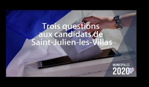 Municipales à Saint-Julien-les-Villas : trois questions aux candidats