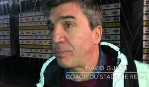 Angers - Stade de Reims : l'après-match avec David Guion