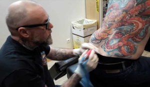 Christophe Bernard tatoueur au Quesnoy