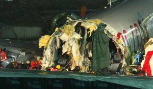 Turquie: un mort, 157 blessés dans l'accident d'un avion à Istanbul