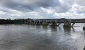 Givet : Deux habitants coupés du monde à cause de la crue de la Meuse