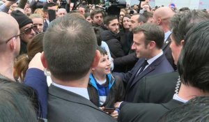 Bain de foule d'Emmanuel Macron au Salon de l'Agriculture