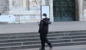 Coronavirus: la cathédrale de Milan fermée, comme de nombreux lieux publics du nord de l'Italie