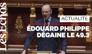 Retraites : Edouard Philippe annonce le recours au 49.3