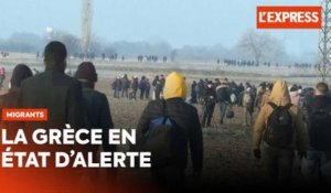 13 000 migrants bloqués à la frontière gréco-turque