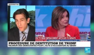 Impeachment : Des preuves suffisamment concrètes pour mener Trump à la destitution selon Nancy Pelosi