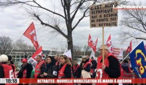 Retraites : nouvelle mobilisation ce mardi à Avignon