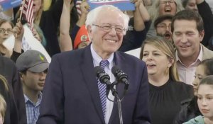 Bernie Sanders remercie le New Hampshire "pour une grande victoire " dans la primaire démocrate