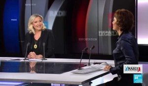 Marine Le Pen : la digue entre LR et RN "s'érode méchamment à la base"