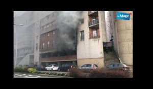 Le Mans. Incendie dans le parking d'un immeuble rue Paul-Courboulay