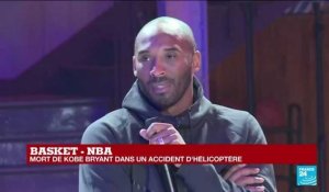 Kobe Bryant est mort dans un accident d'hélicoptère