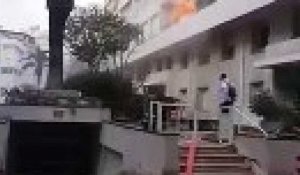 Marseille : un appartement entièrement détruit dans un incendie au Prado, trois blessés légers