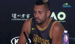 Open d'Australie 2020 - Nick Kyrgios : "I have never met Kobe Bryant ..."