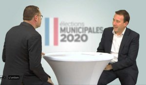 Municipales 2020 : Eric Delhaye, maire de Laon (02)