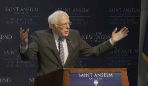 A quelques heures du débat, Sanders attaque les milliardaires de la campagne