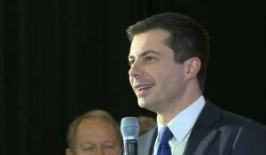 New Hampshire: Buttigieg se réjouit d'une "semaine extraordinaire" devant des vétérans