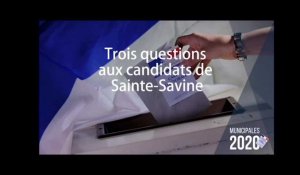 Trois questions aux candidats aux municipales dans la commune de Sainte-Savine