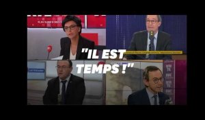 Communautarisme: la droite épingle en choeur le &quot;retard&quot; de Macron
