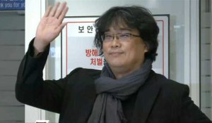 Le réalisateur oscarisé Bong Joon-ho arrive en Corée du Sud