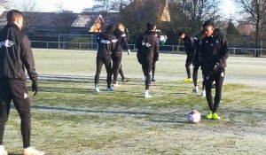 Premier entraînement à Marcinelle pour Kayembe, nouveau transfuge du Sporting de Charleroi