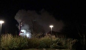 Rennes. 500 tonnes de palettes partent en fumée dans une entreprise