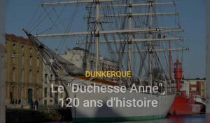 Les 120 ans du navire Le "Duchesse Anne"