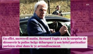 Bernard Tapie perquisitionné : son échange musclé avec la police