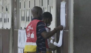 Congo : mise en place des bureaux de vote avant le début de l'élection présidentielle