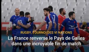 Rugby: la France renverse le Pays de Galles dans le Tournoi des 6 Nations