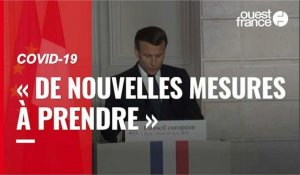 VIDÉO. Covid-19 : « De nouvelles mesures à prendre », annonce Emmanuel Macron