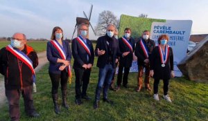A Templeuve, les maires concernés par le passage du Paris-Roubaix protestent contre l'annulation de l'épreuve