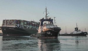 Canal de Suez : l'Ever Given remis à flot