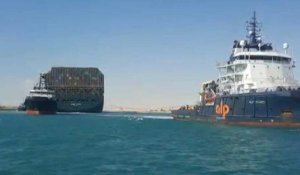 L'Ever Given remis à flot, le trafic reprend sur le canal de Suez