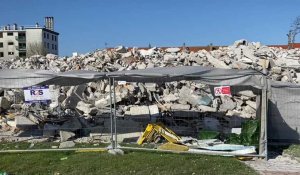 Outreau : une résidence de la Tour du Renard totalement détruite