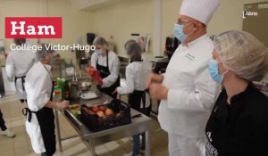 Ham : les collégiens participent à un atelier culinaire
