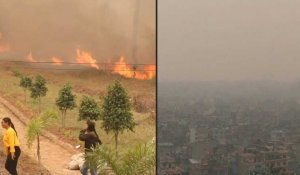 Népal: pires incendies de forêt depuis près de dix ans