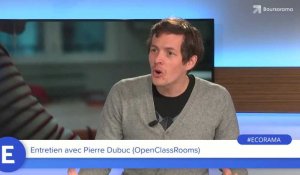 P. Dubuc (OpenClassRooms) : "Notre but : former les gens sur des métiers qui embauchent !"