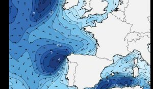 Surf. La houle en Atlantique: de Saint Jean de Luz Lacanau à la pointe Finistère, les hauteurs de vagues cette semaine