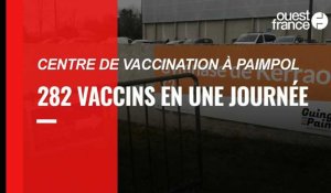 VIDEO. Le centre de vaccination de Paimpol a ouvert