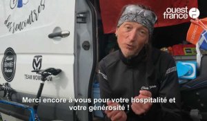 VIDEO. Sables-d'Olonne : le duo de Pékin Express Fabrice et Briac est arrivé
