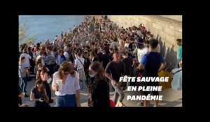 À Lyon, une fête sauvage rassemble 300 personnes sur les quais de Saône