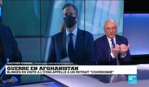 Guerre en Afghanistan : Blinken en visite à l'OTAN appelle à un retrait "coordonné"