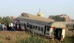 11 morts et près de 100 blessés dans un accident de train en Egypte