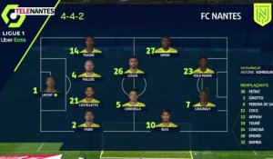 FC Nantes : défaite frustrante face à Lyon (1-2)